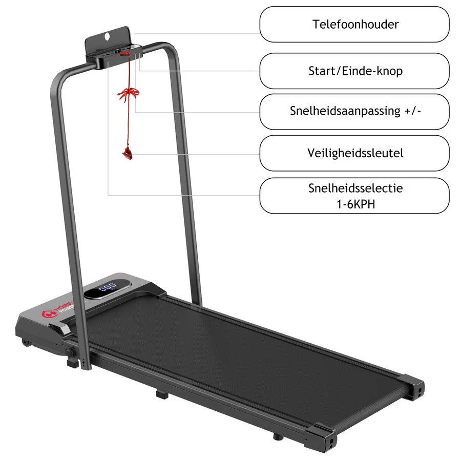 Spiksplinternieuwe Loopband S1, 1-6 km/h