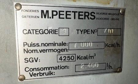 Gaskachel Peeters Gashaard