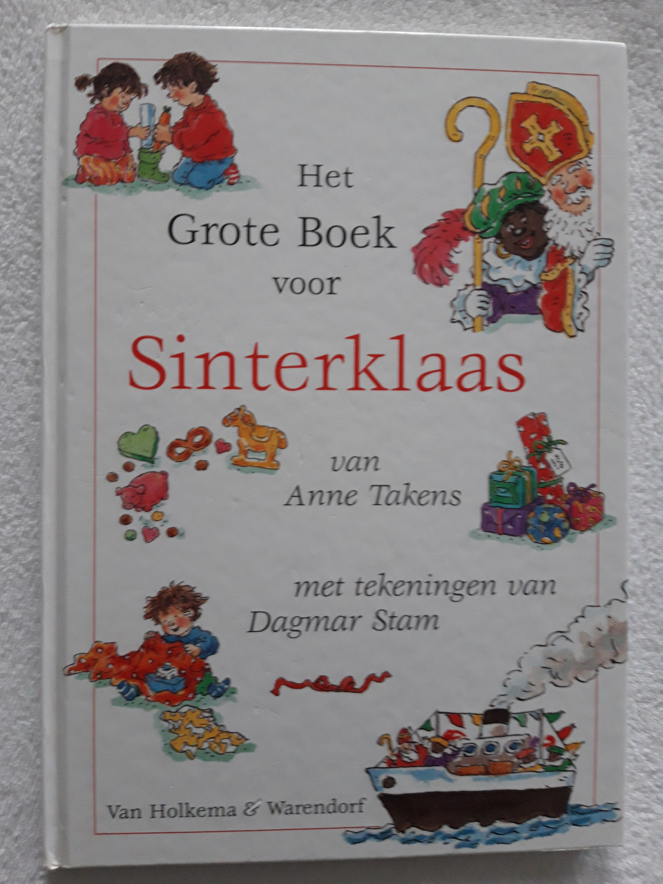 Sinterklaasboek door Anne Takens en Dagmar Stam