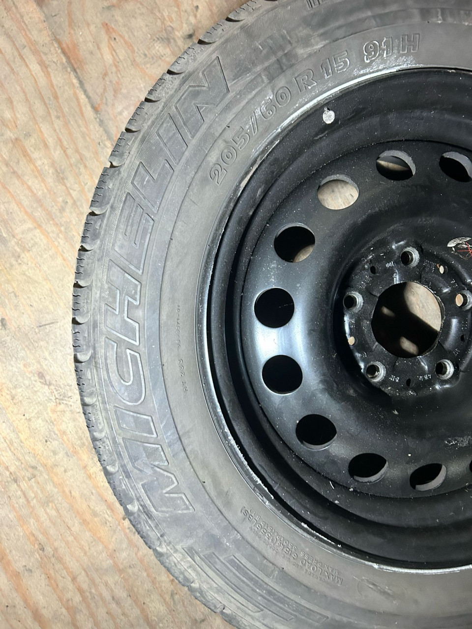 STALEN VELG-MICHELIN WINTERBAND