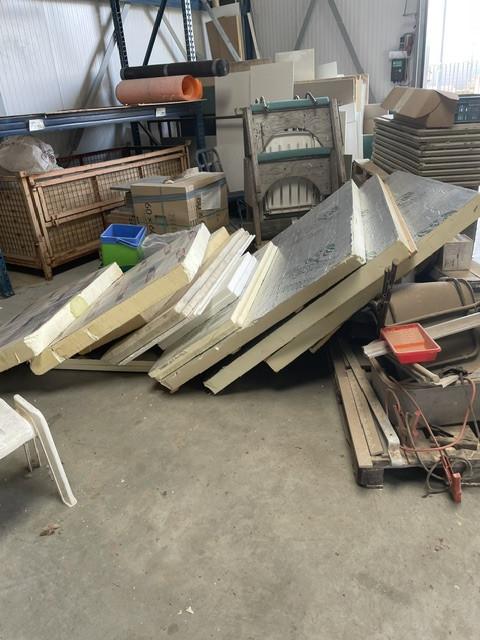 Gratis diverse restanten bouwmaterialen