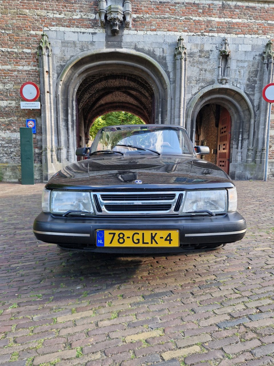 Saab 900 Turbo 2.0 16-valve 1987 Cabrio zwart