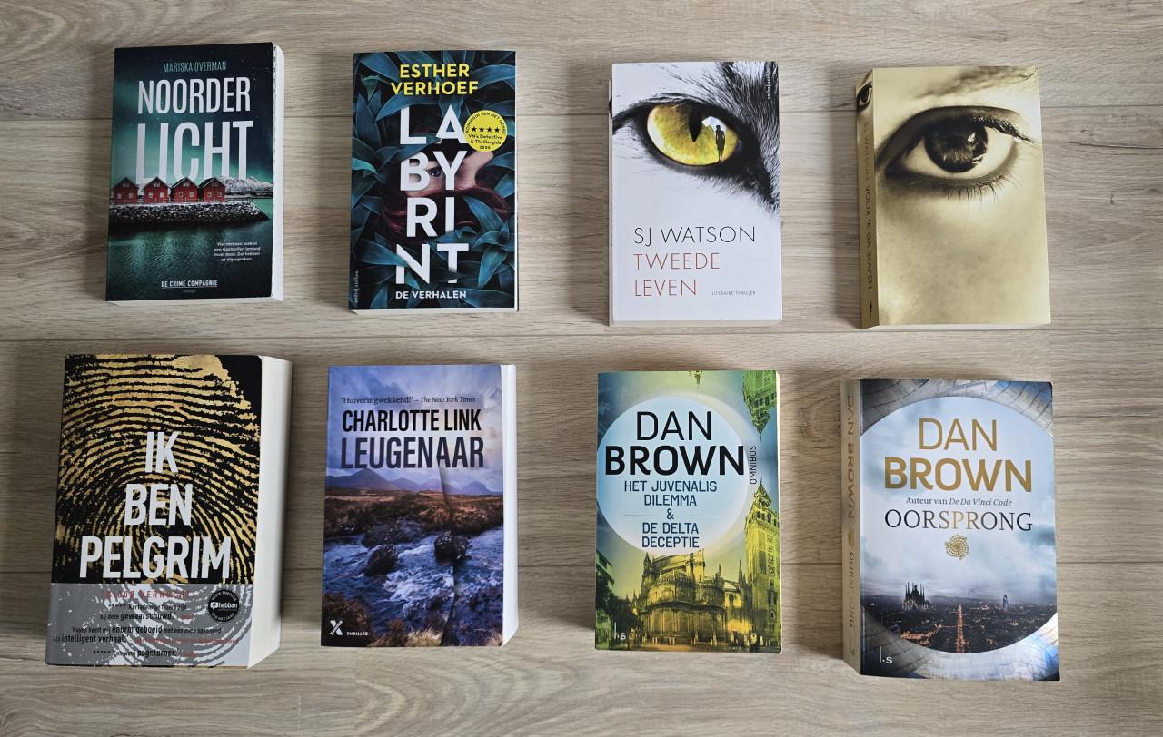 Spannende Scandinavische thrillers / leesboeken e.a. schrijvers