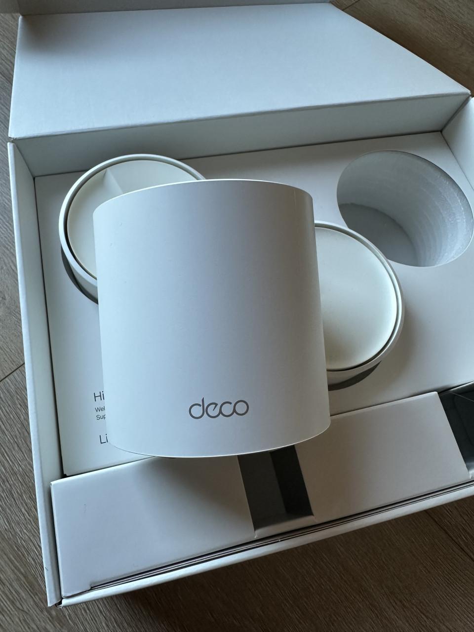 TP-Link Deco X60 - Mesh WiFi - WiFi 6 - AX3000 - 3-pack