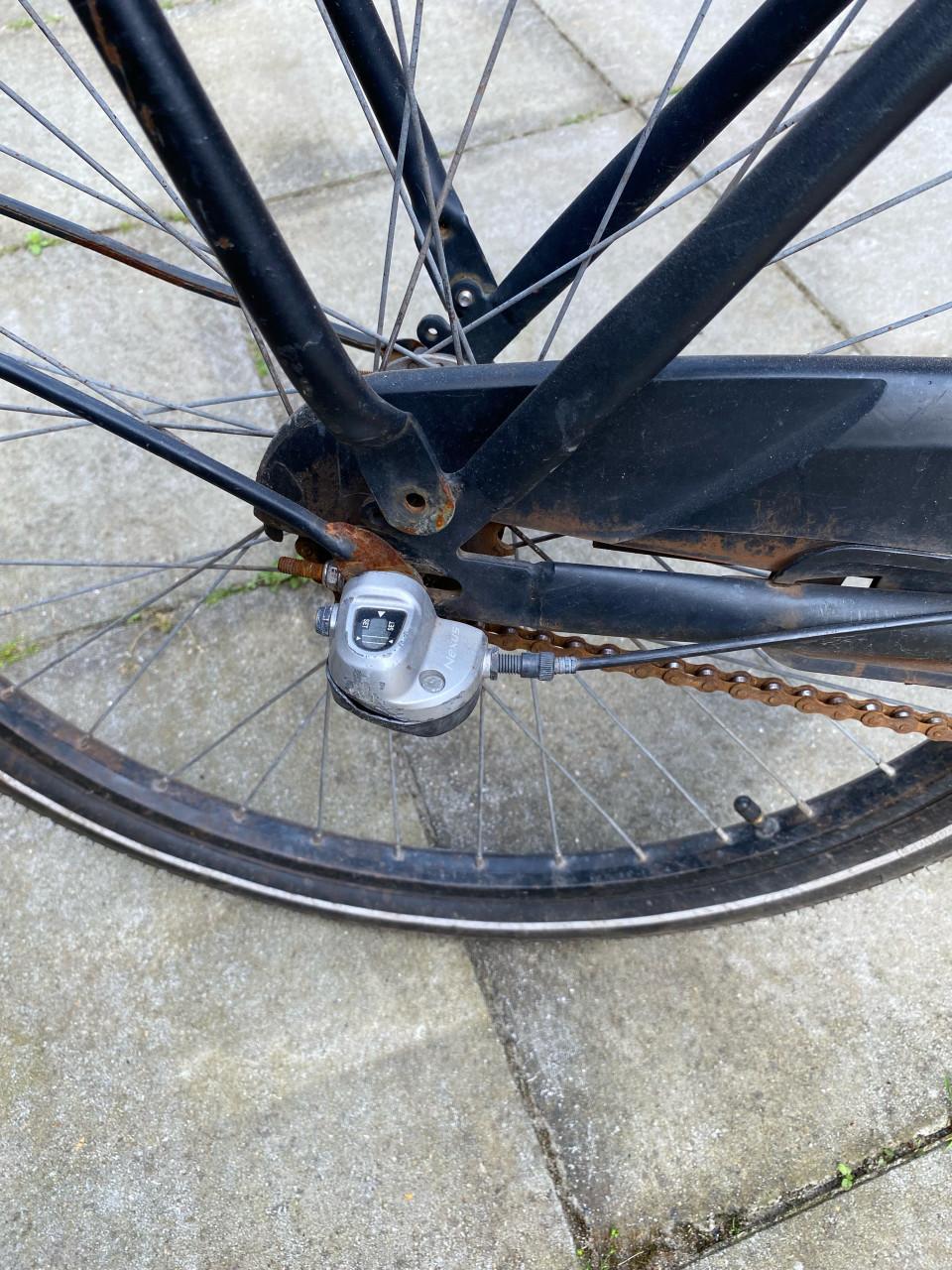 Jongens fiets
