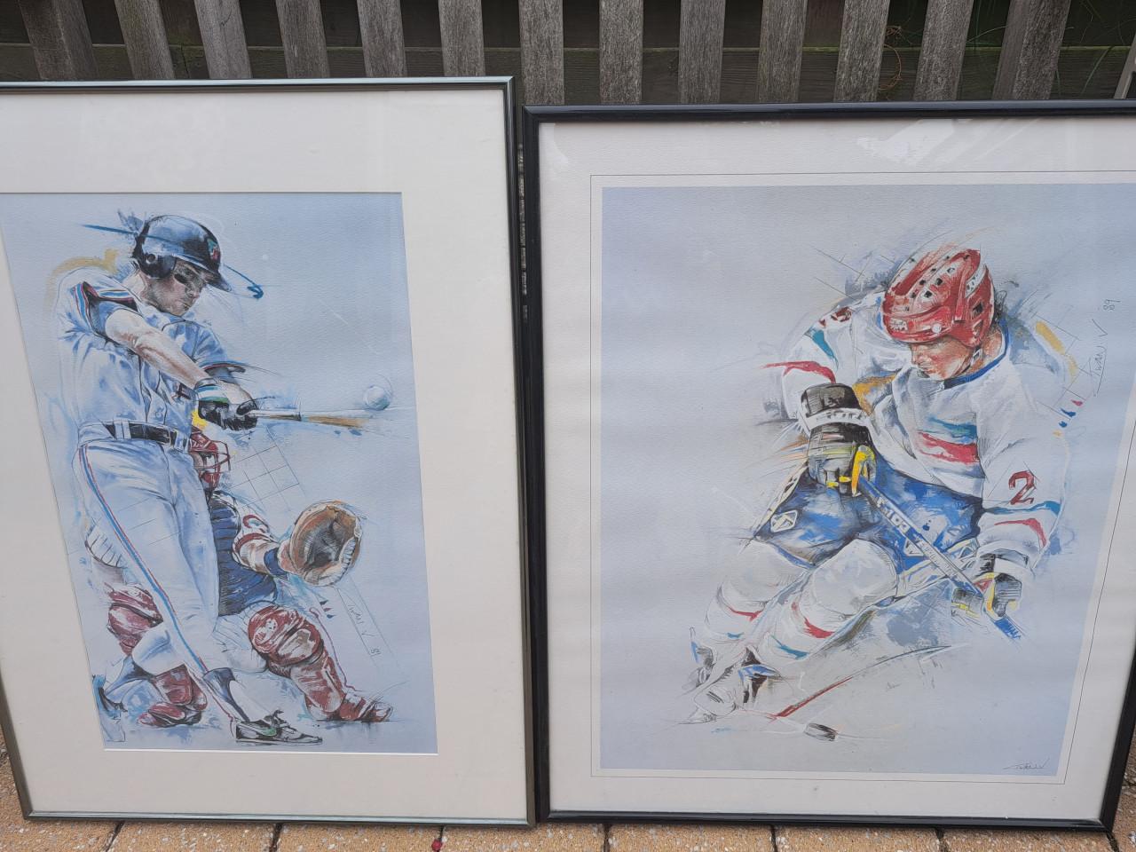 2 sportlitho's Twan van de Vorstenbosch