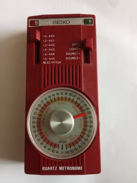 Seiko Quartz Metronome ( metronoom )