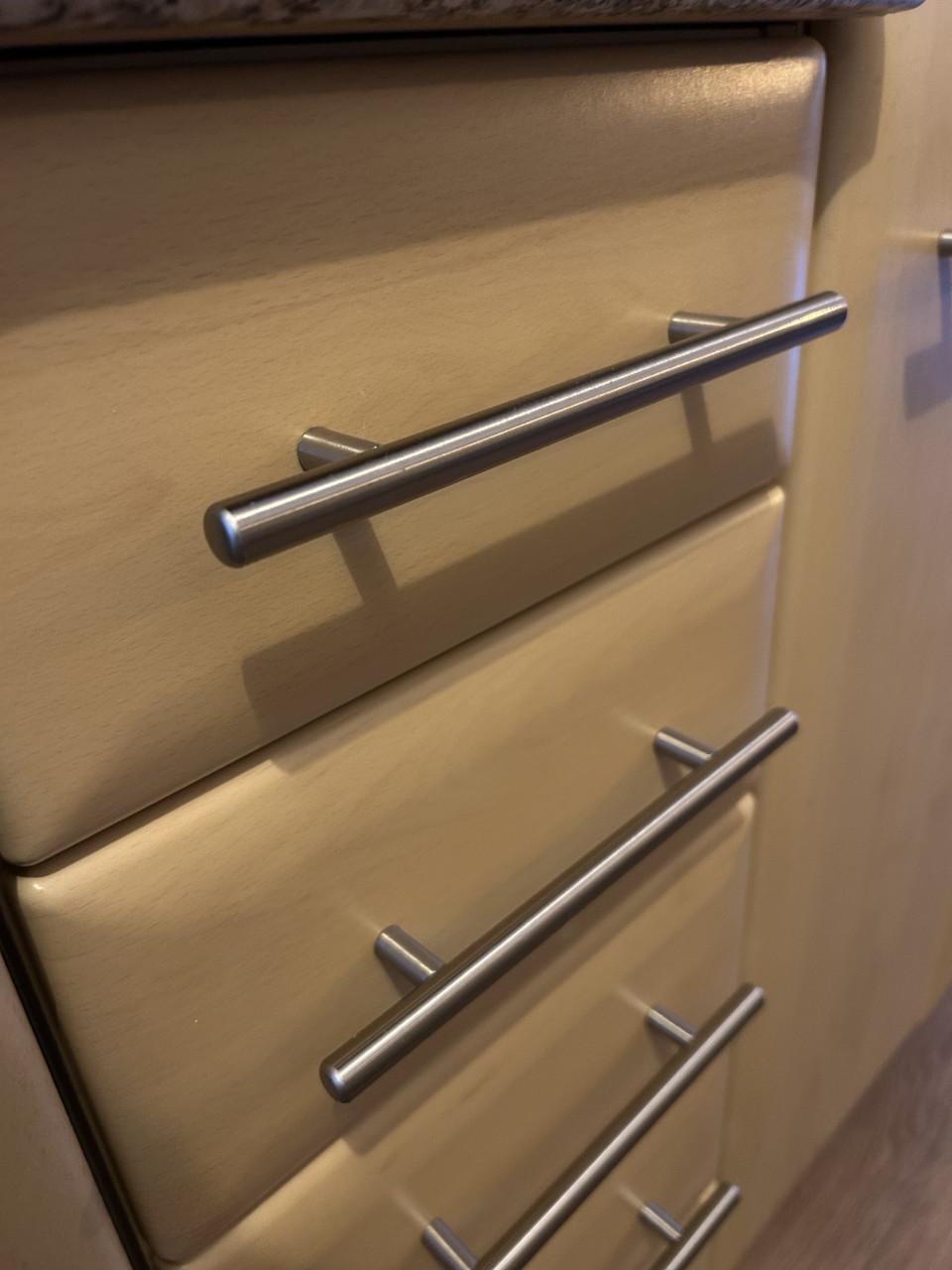 RVS deurgrepen keukenkastjes (26x)