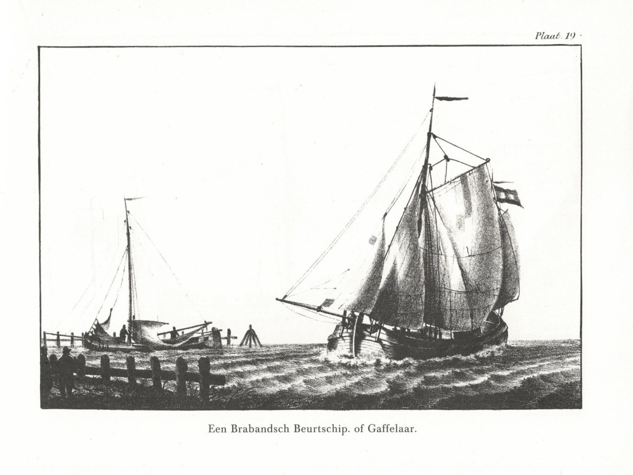 Vijftig afbeeldingen schepen en vaartuigen (1831)