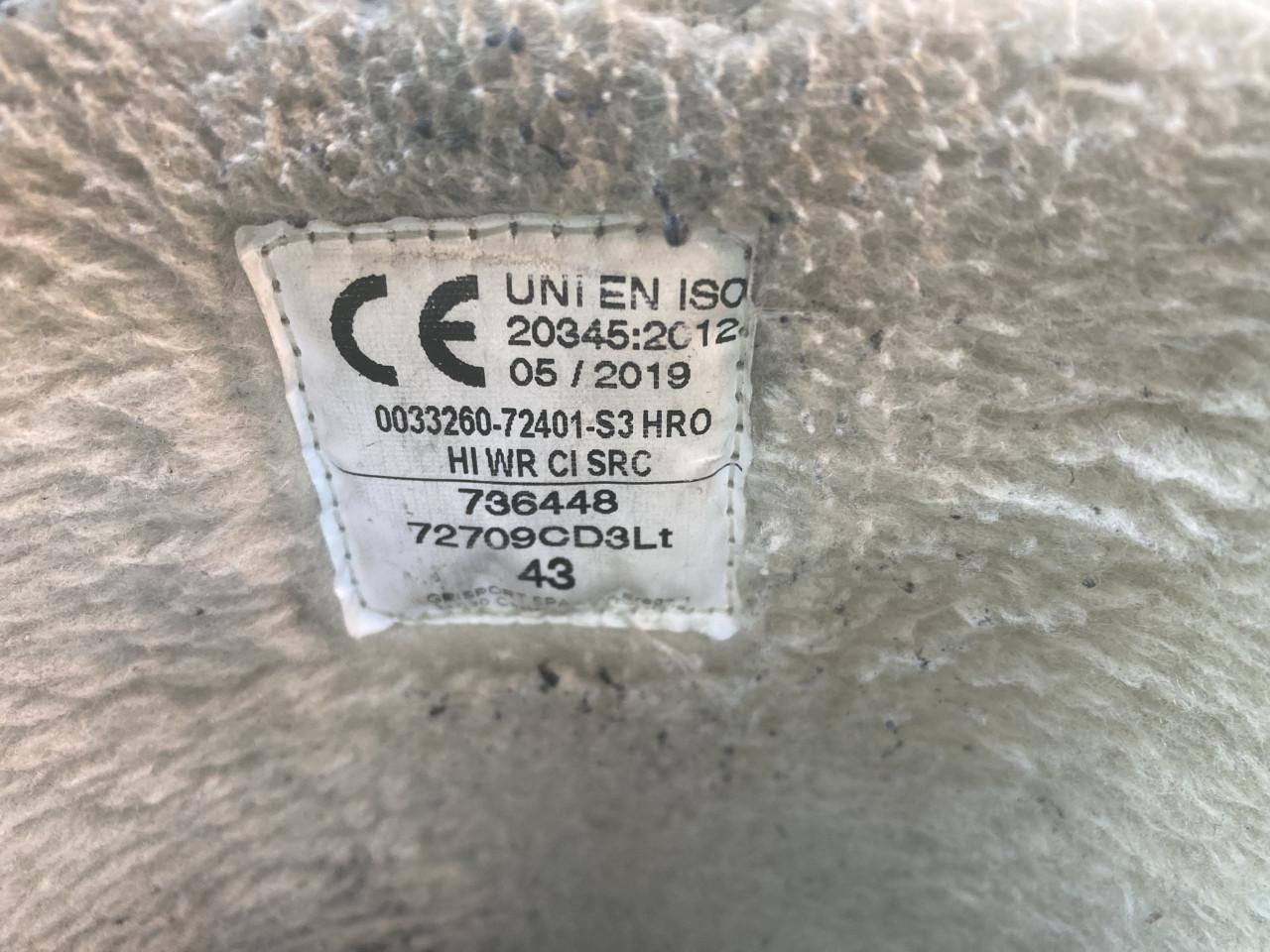 GRISPORT werklaarzen maat 43