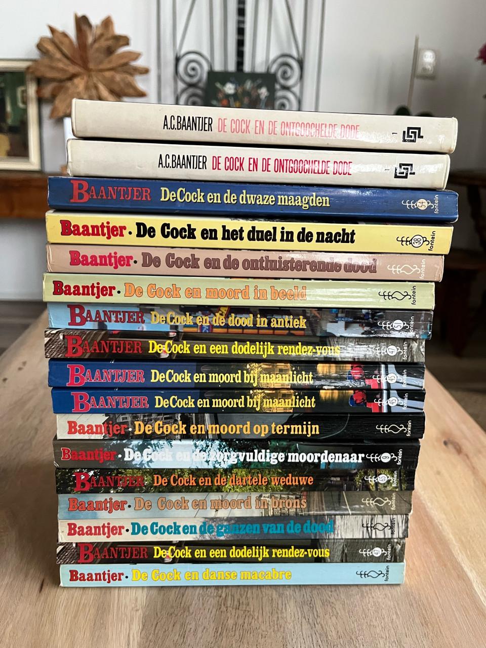 Baantjer boeken 17 stuks