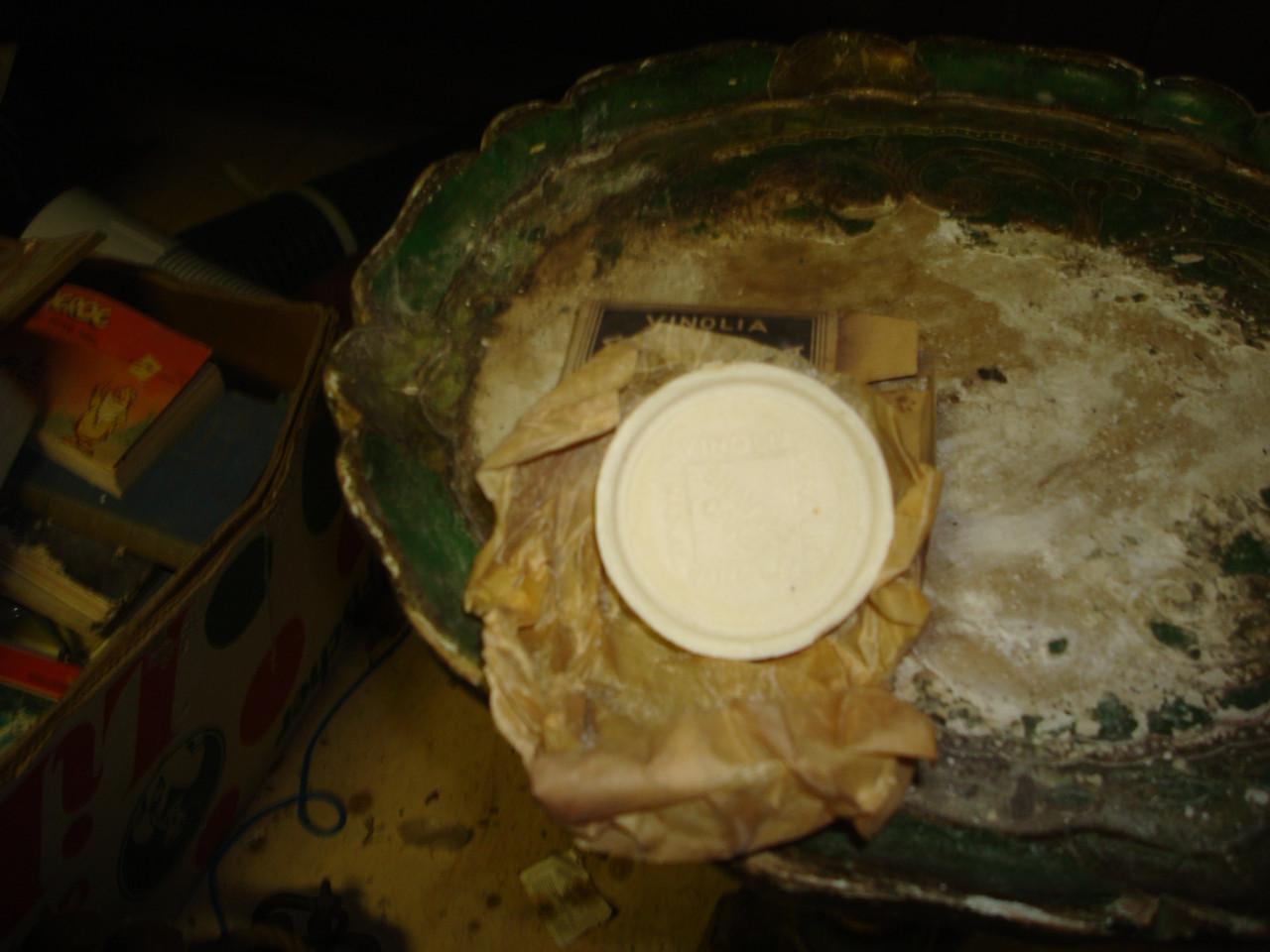 Vinolia shaving cake antiek