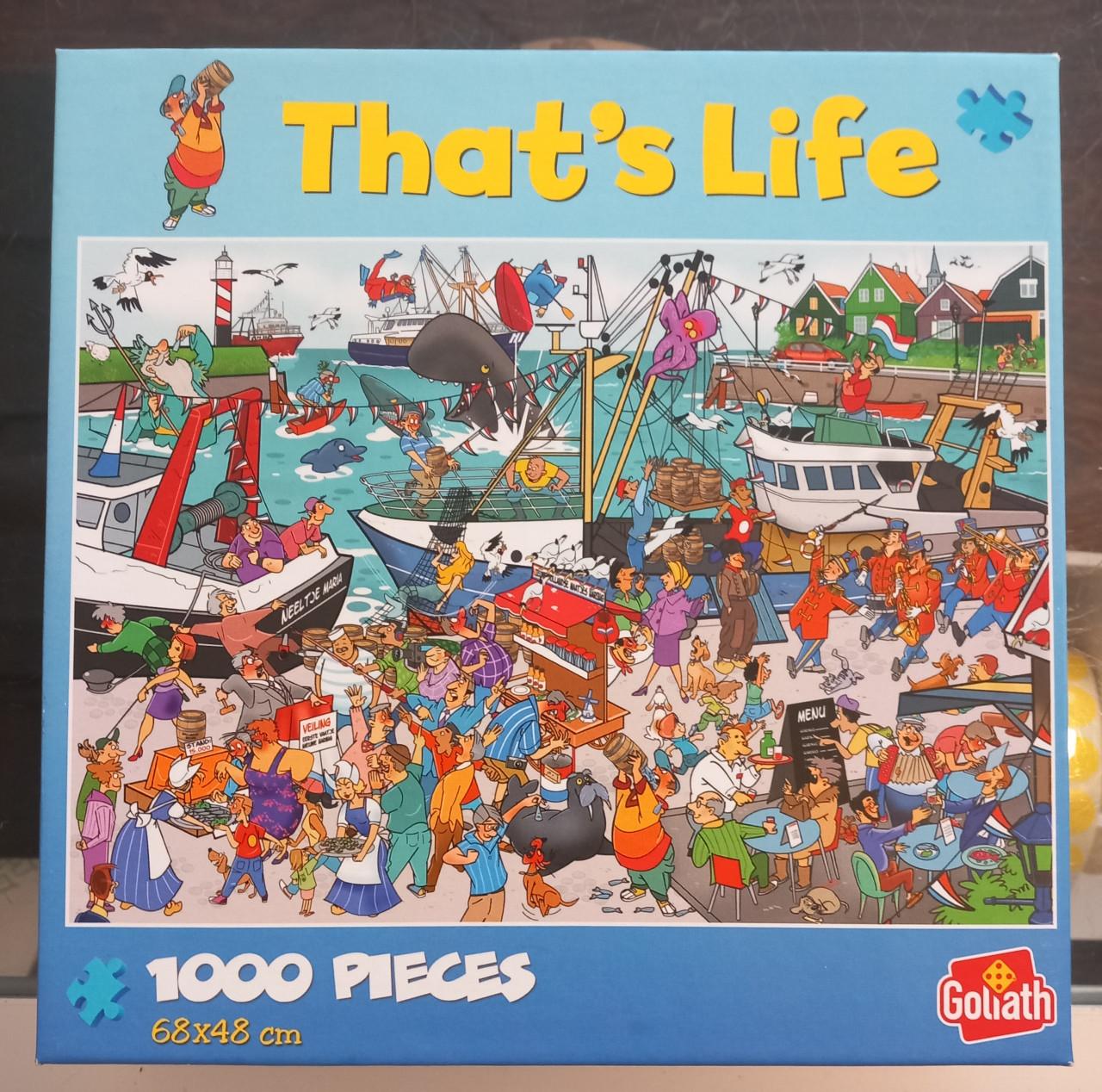 That's Life puzzel Vlaggetjesdag