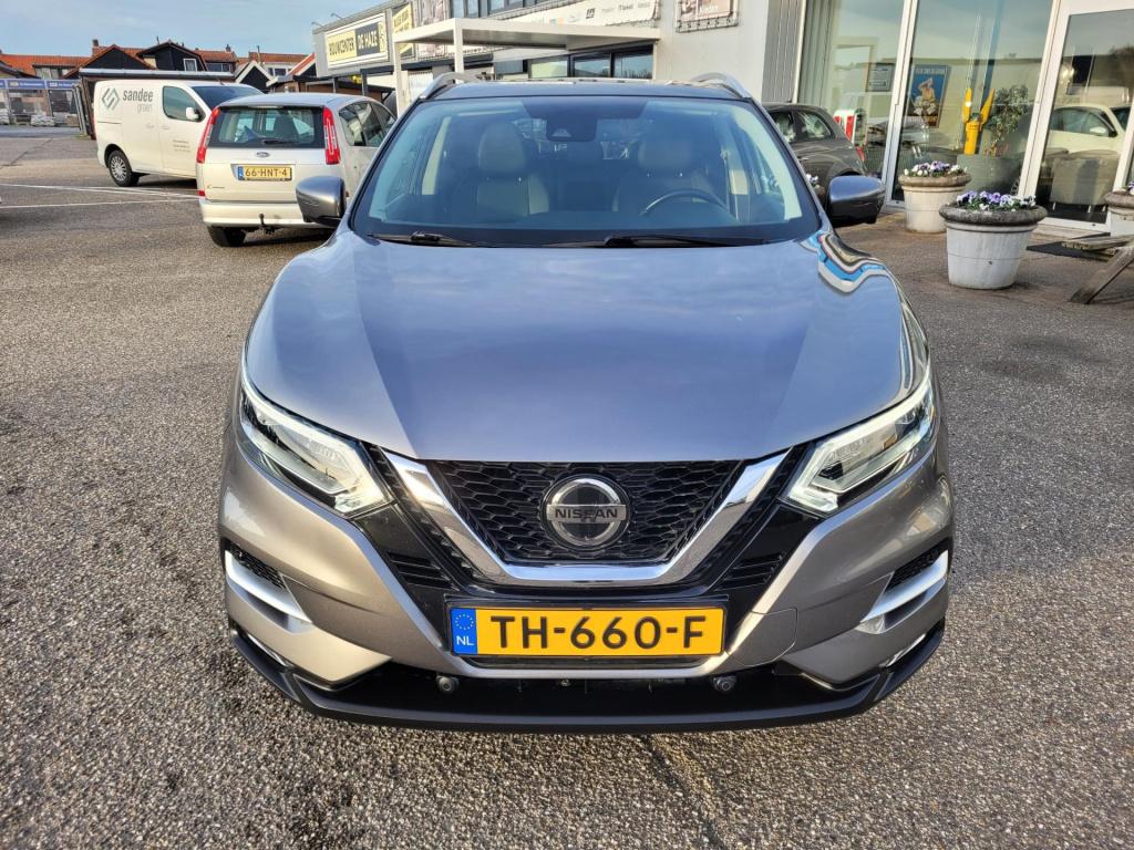 Nissan Qashqai 1.2 tekna automaat panoramadak 360 camera navi. leder. led.