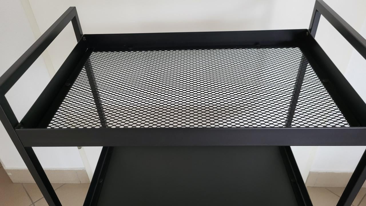 IKEA Nissafors roltafel zwart