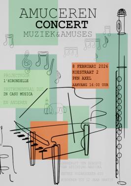 Benefietconcert 8 februari Axel tbv stichting Máscura