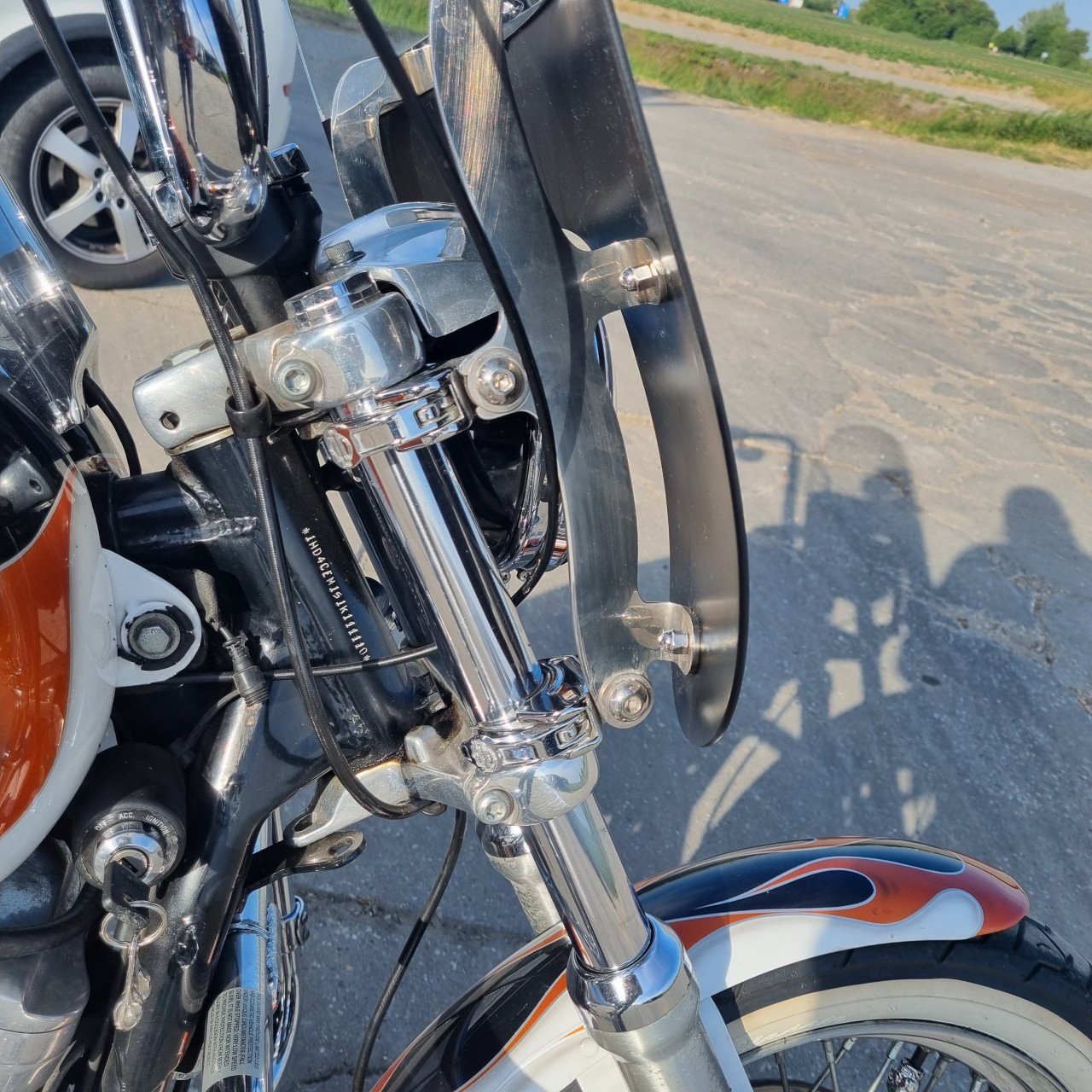 Windscherm Harley Davidson Sportster