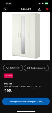 IKEA kast NIEUW IN DOOS