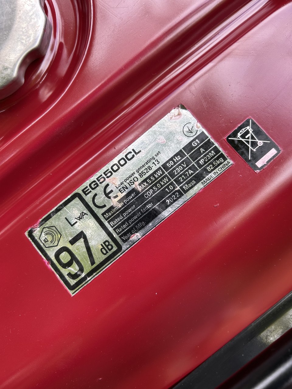 Aggregaat Honda EG5500CL