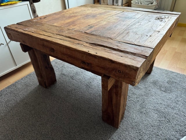 Mooie Teakhouten salontafel