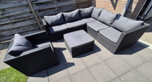 Loungeset inclusief kussens (Bezorging mogelijk)