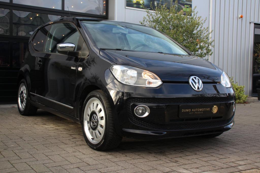 Volkswagen UP! 1.0 black-edition - panoramadak - leer - leder - cruise cont