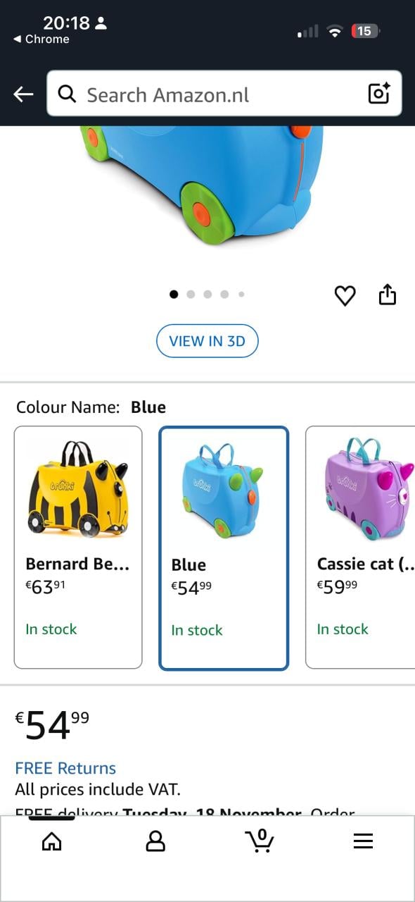 Trunki koffertjes