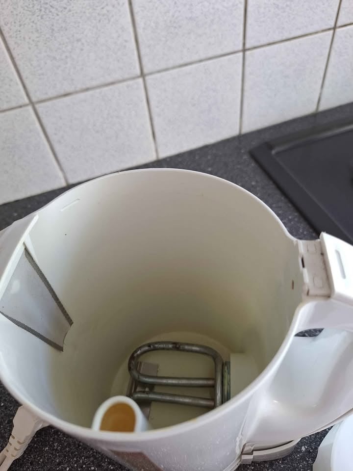 Waterkoker niets mis mee overcompleet