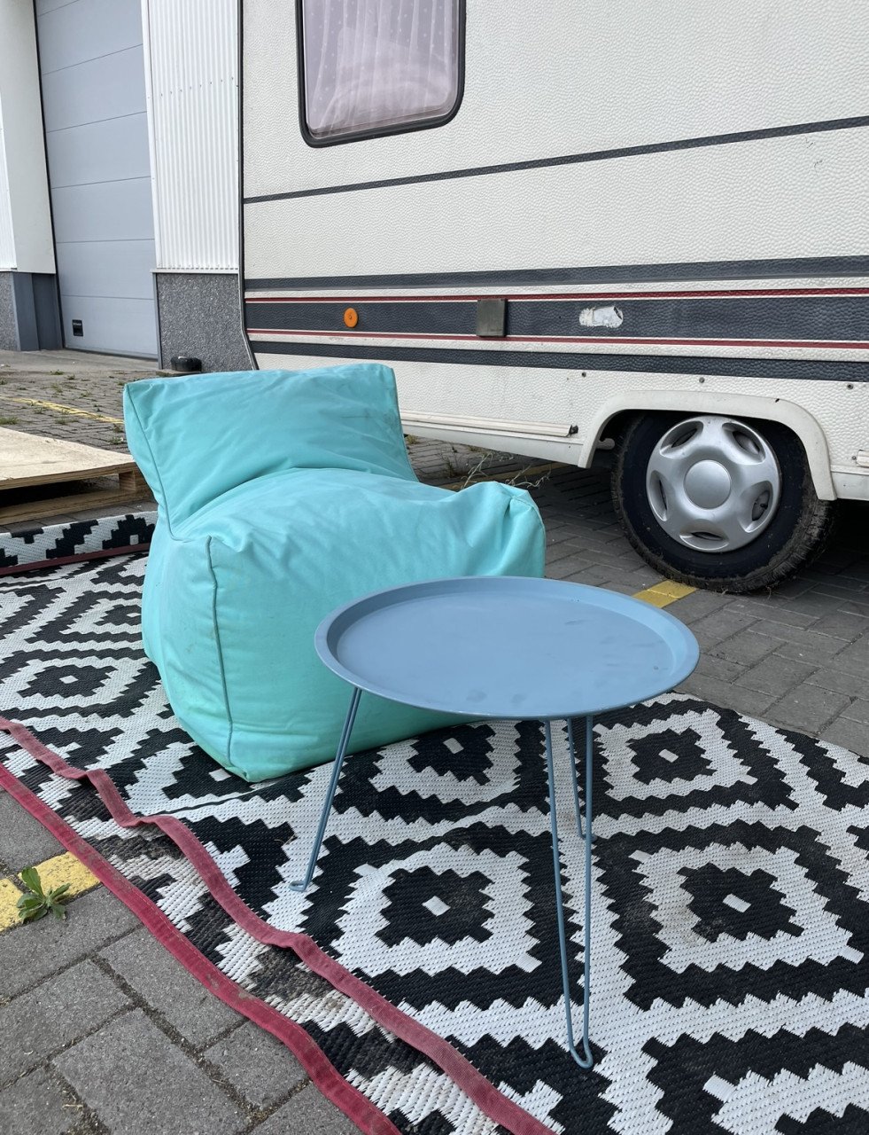 Caravan Burstner  retro