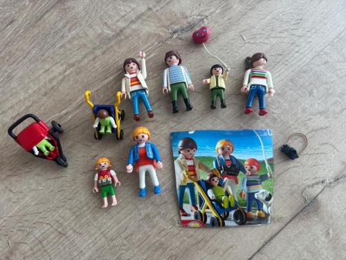 Playmobil 3209 Familie met kinderen en buggy