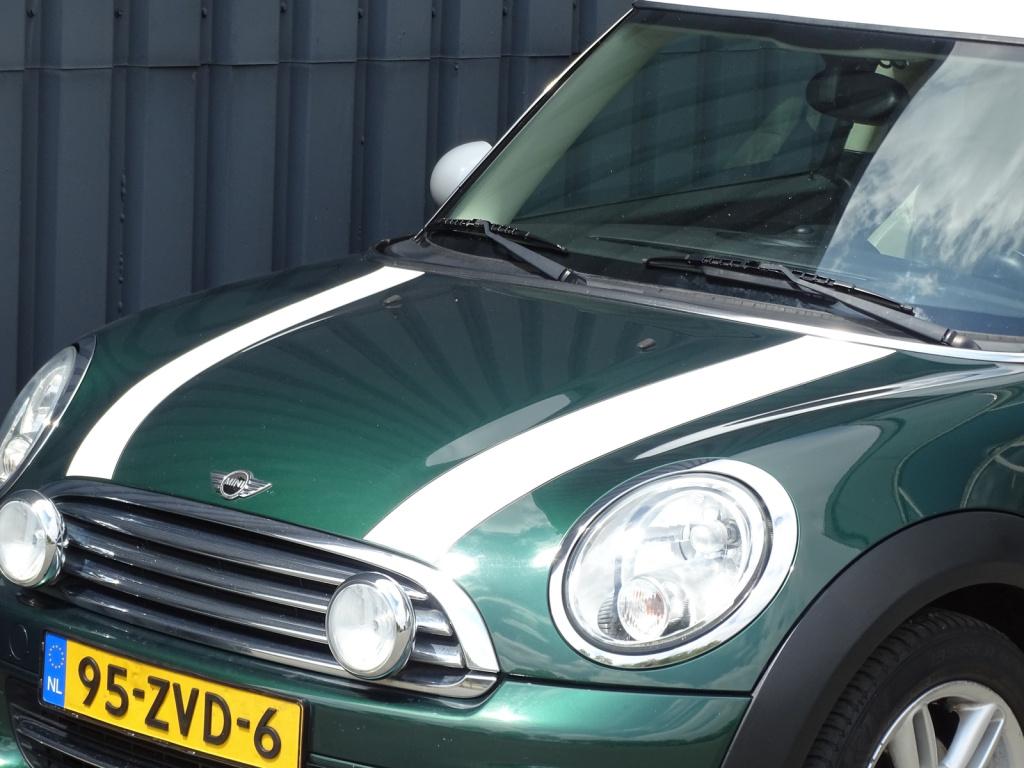 Mini 3-deurs 1.6 cooper chili british racing green | leder | bluetooth