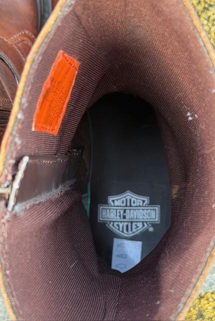 Harley Davidson leren laarzen.