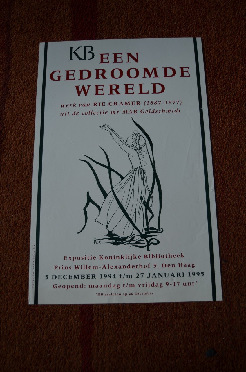 Posters museumtentoonstellingen Kon. Bibliotheek