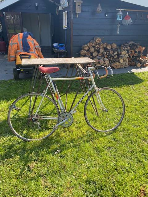 Vintage race fiets  peugeot