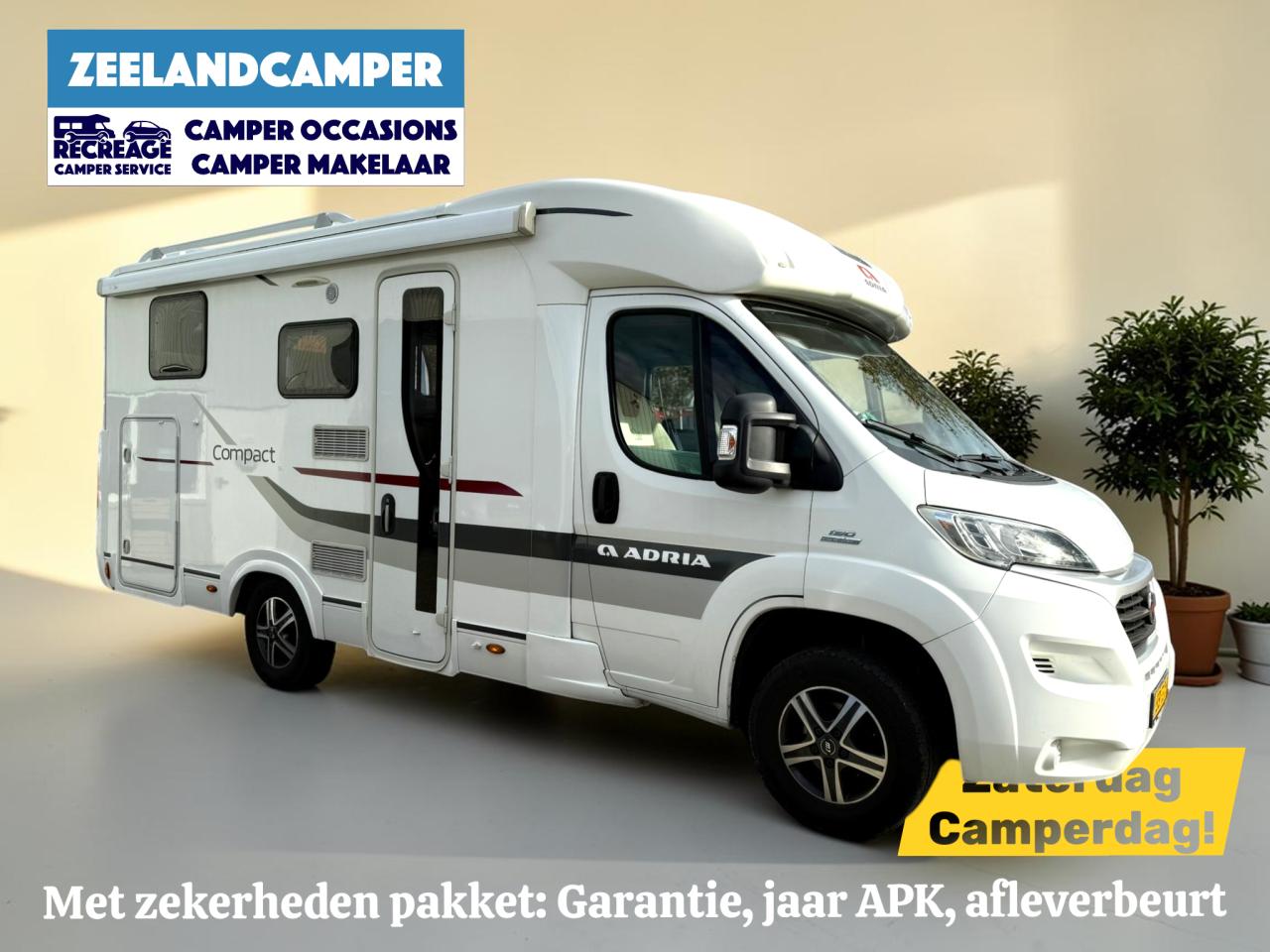 Adria Compact SL - Compacte camper vol comfort en vrijheid! jaar apk, beurt