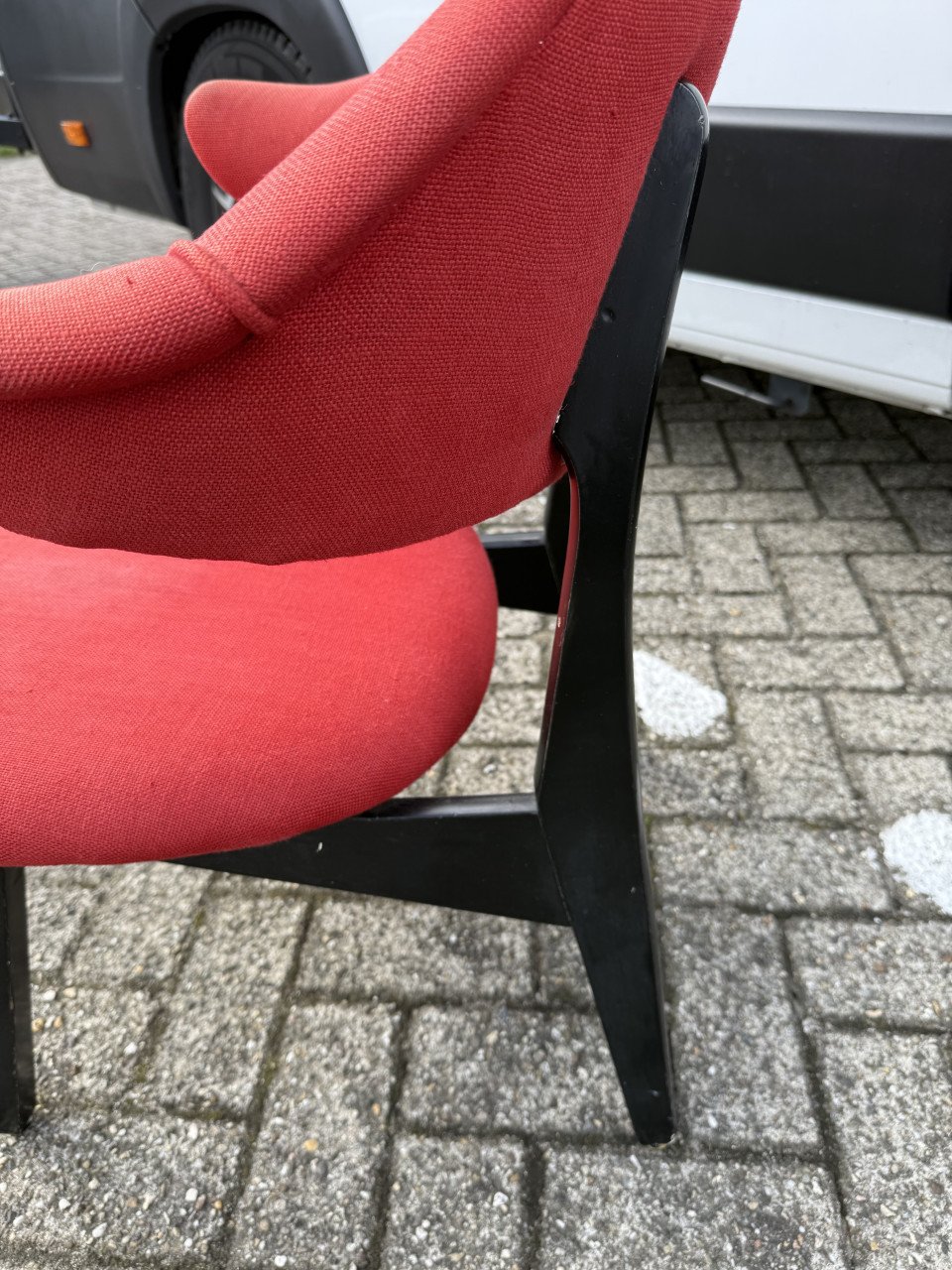 Vintage stoel / zetel / fauteuil ( shell chair / pinguïn)