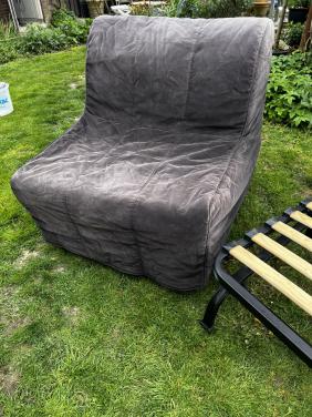 IKEA slaapfauteuils, fauteuil, slaapbank