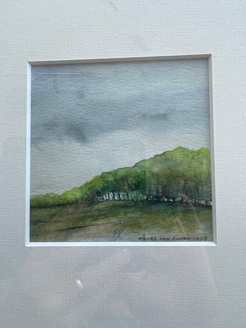 Aquarel Agnes van Eupen