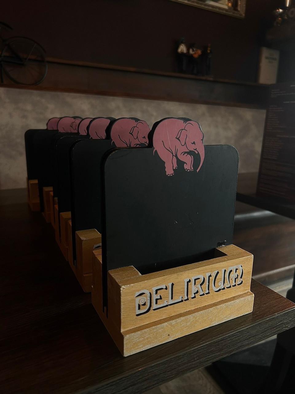 Gratis menu /houders  aftehalen