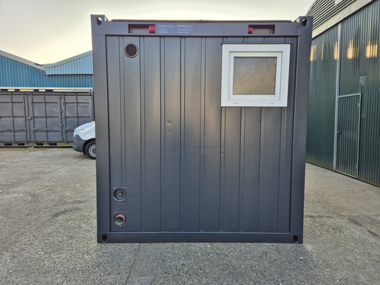 10ft sanitairunit / toiletunit / bouwplaats toiletruimte