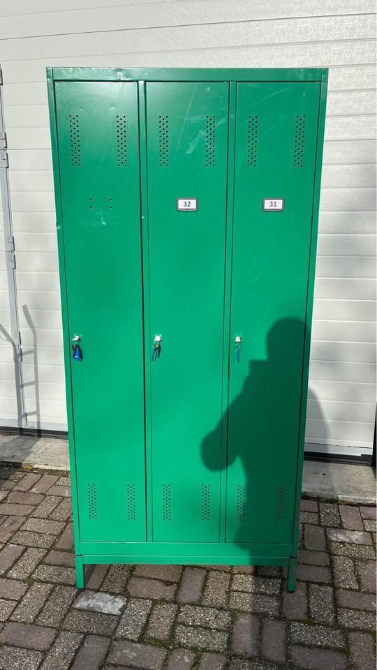 Groene lockerkast