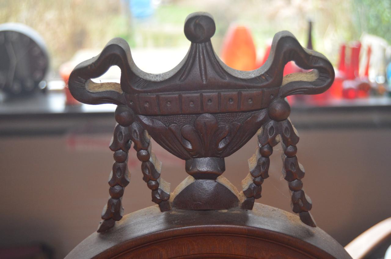 Fraaie antieke console met spiegel(tje)