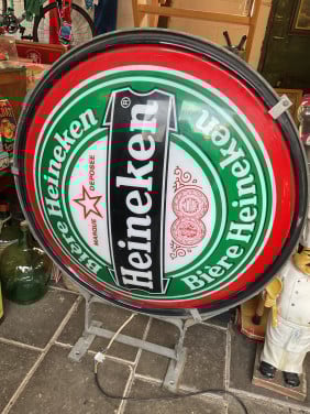 Heineken lichtreclame bord
