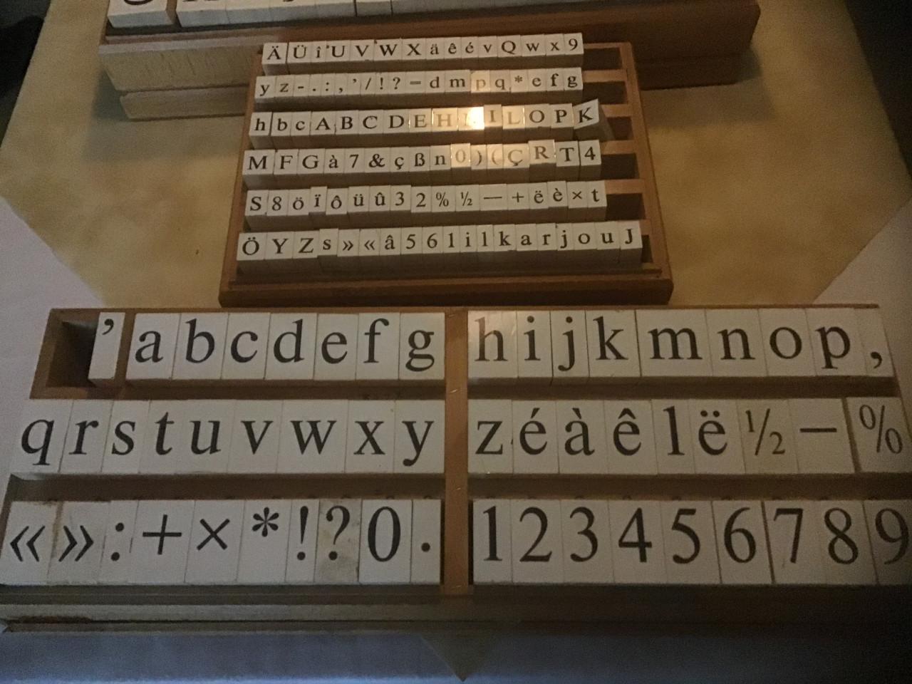 Vintage stempeldozen