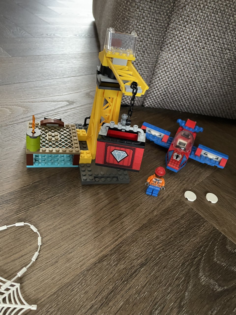 Lego Spider man: Doc ock diamantroof 76134
