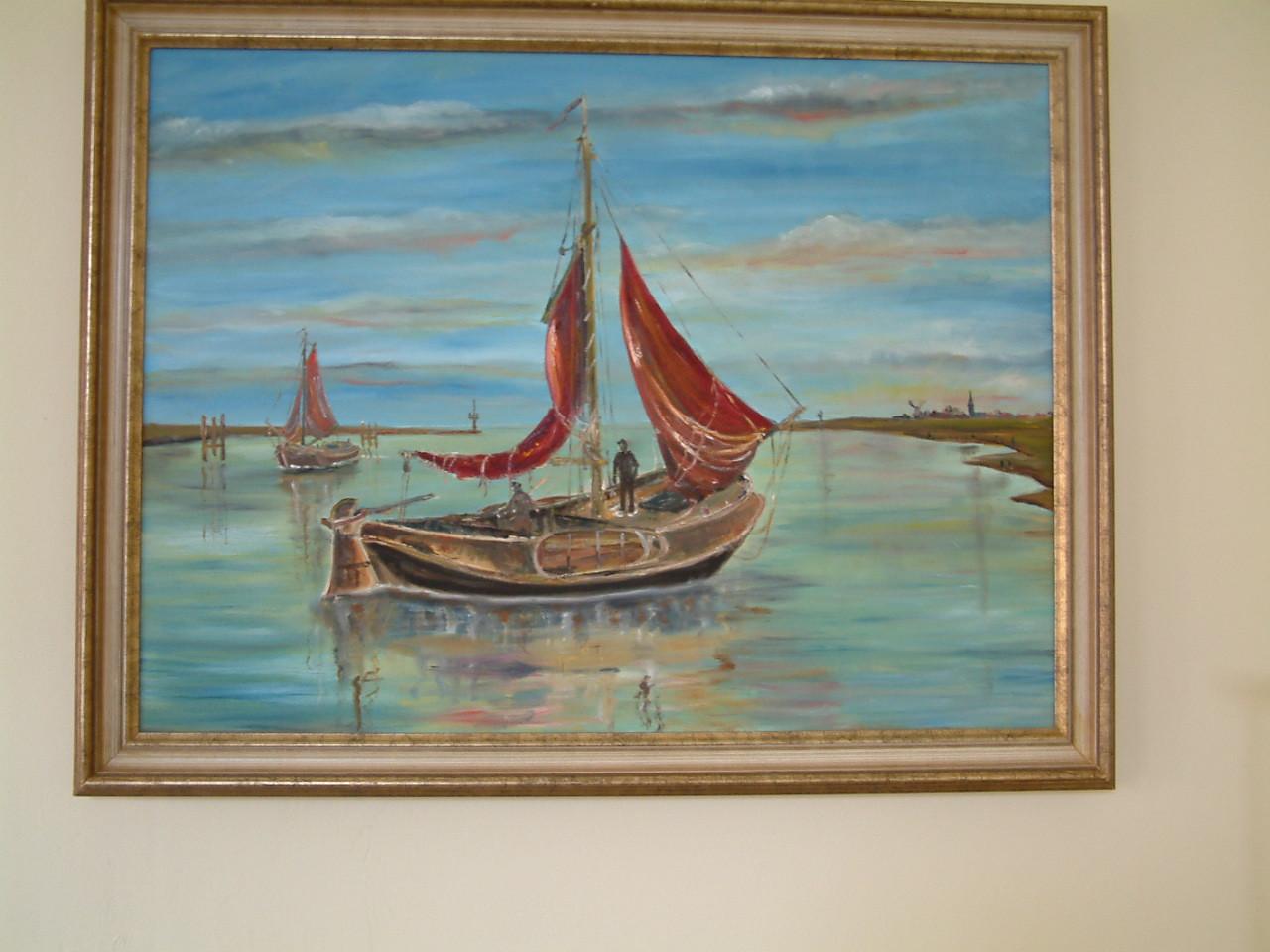 Veere  olie verf  div schilderijen