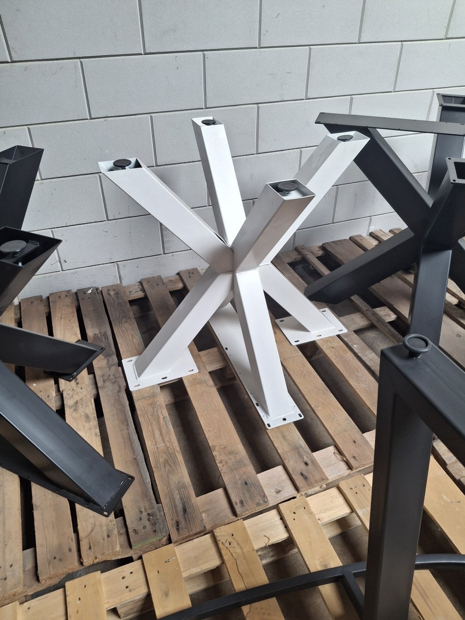 Onderstellen Tafels metaal