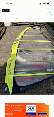 Set windsurfzeilen Neilpryde Gaastra Mistral
