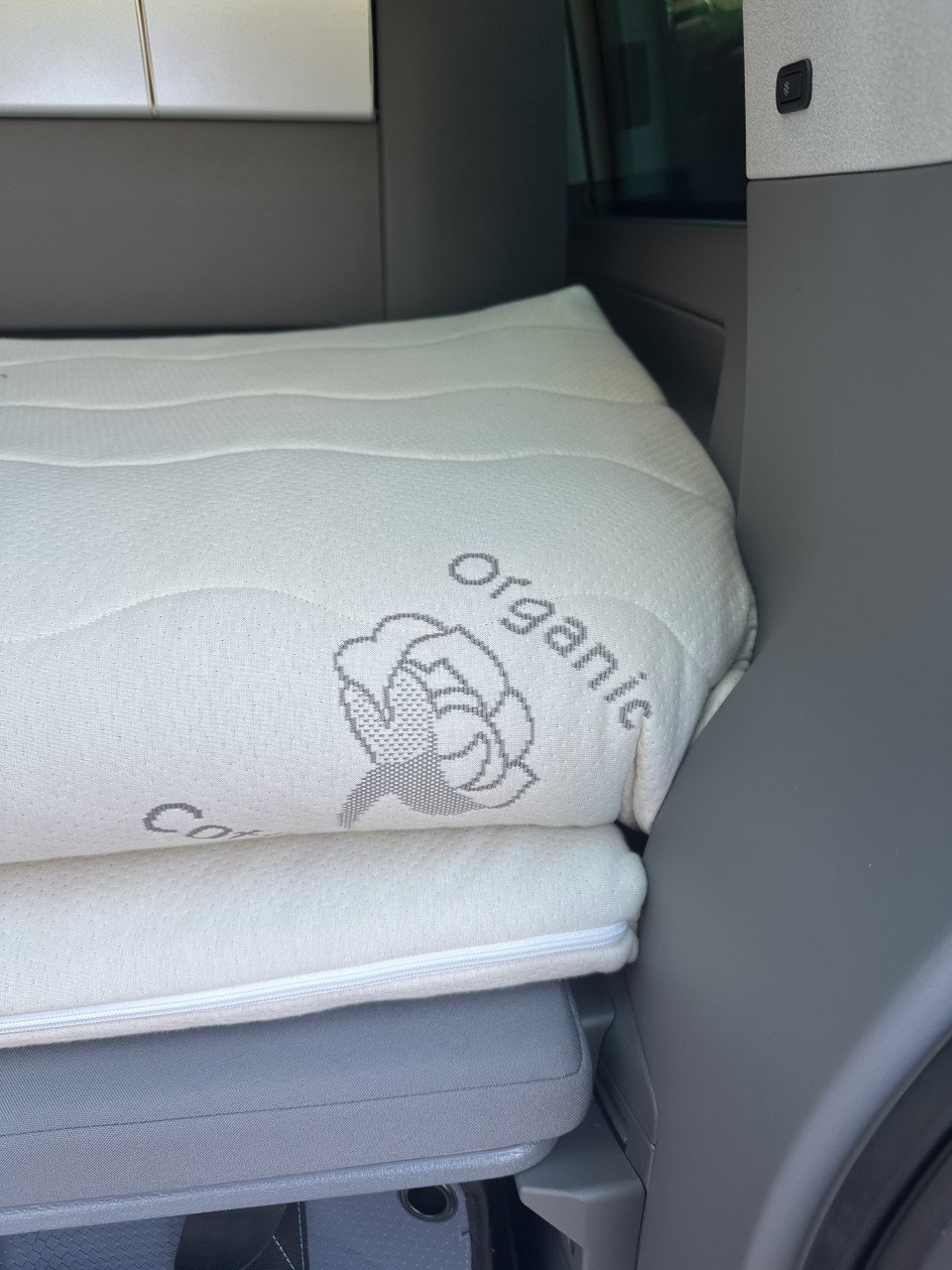Luxe Matras VW California beneden-bed