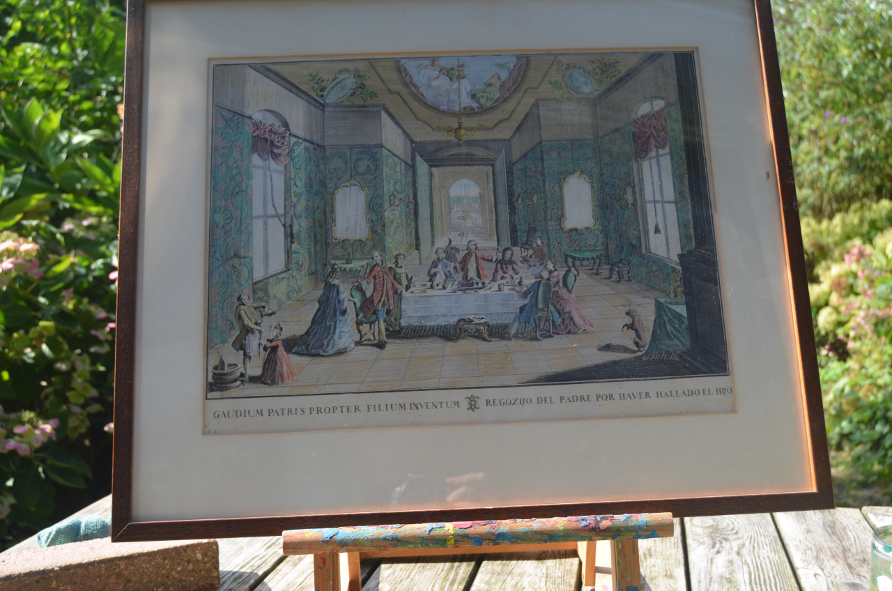 6 Prachtige Opticaprenten laat 18e eeuws (1)